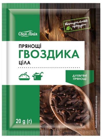 Гвоздика ціла Своя Лінія, 20г